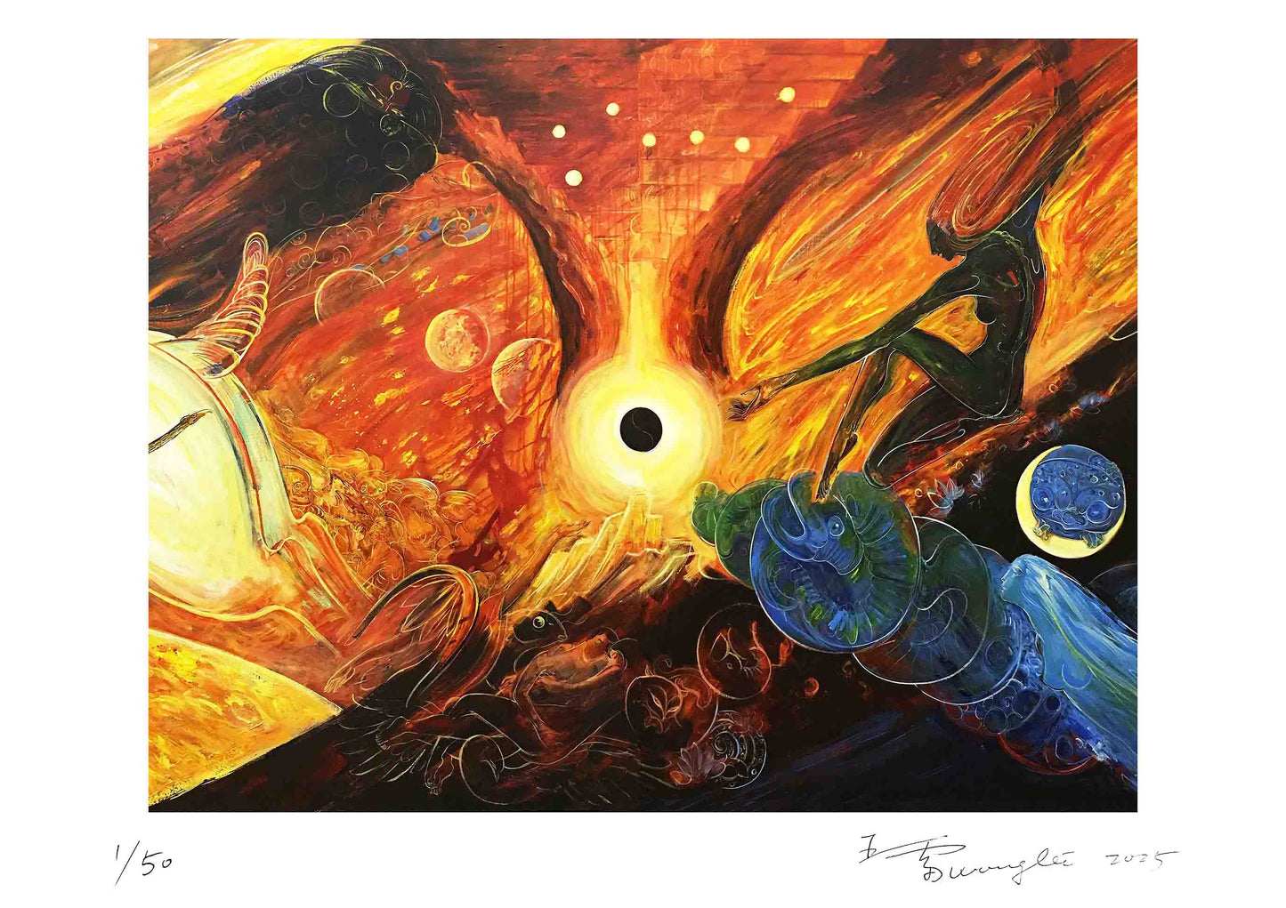 Nine Songs-Da Siming and Shao Siming (God of Life and God of Death)