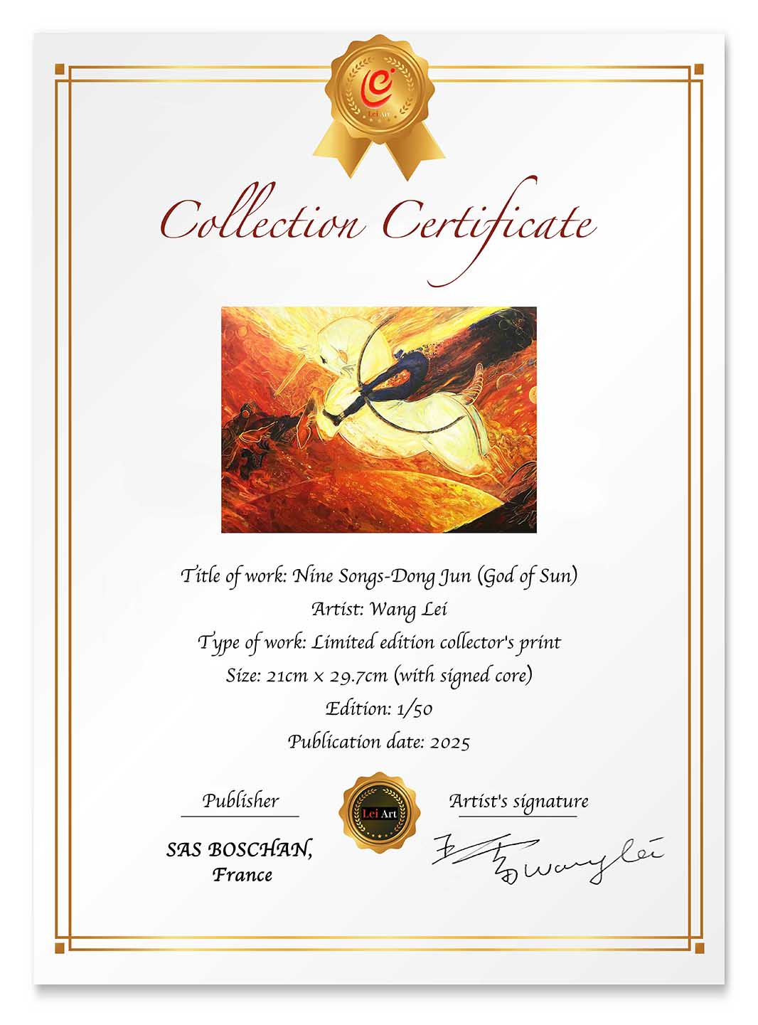 Nine Songs - Dong Jun(God of Sun)